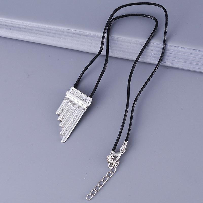 Collar Colgante de Joyería de Moda Peter Pan Flauta Mágica Para Hombres y Mujeres Regalos