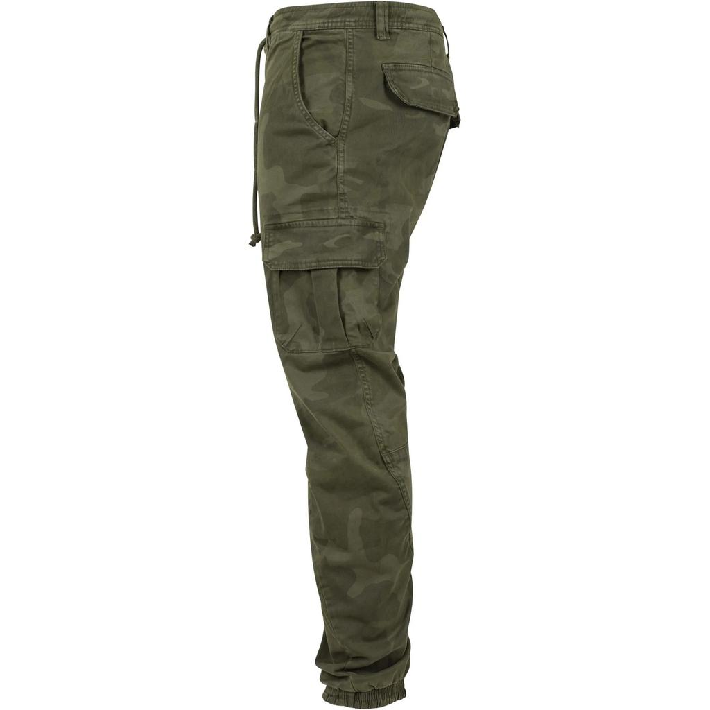 Urban Classics Mens Camo Cargo Jogging Bottoms