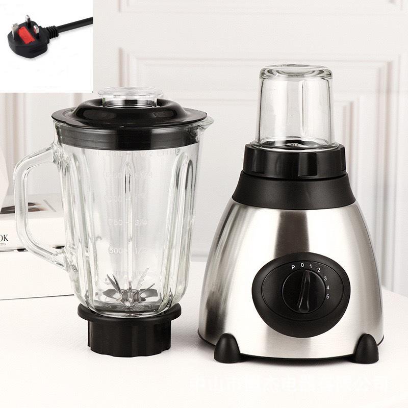2-in-1 Multifunction Glass Blender & Juicer: Household Food Processor & Baby Food Grinder