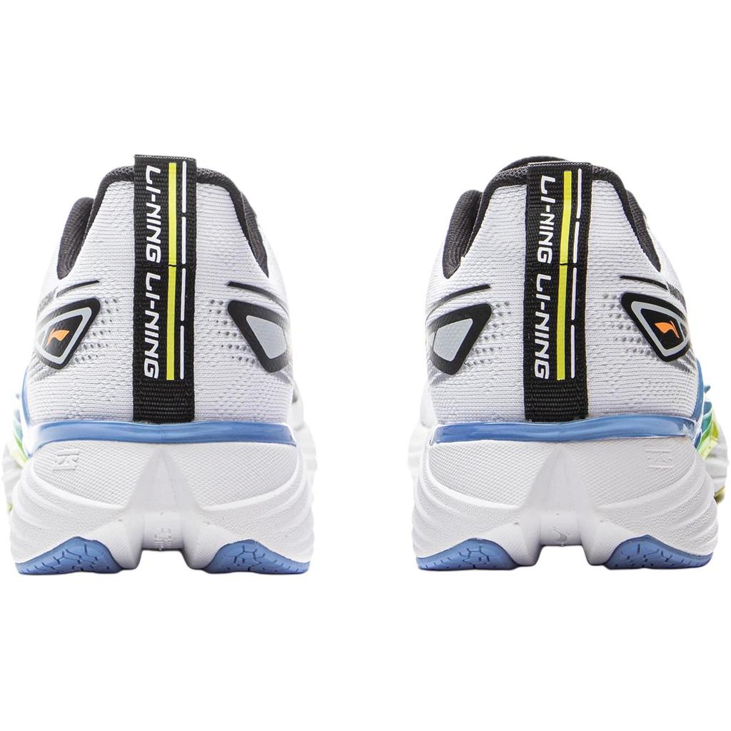Li Ning Kids Running Synthetic Leather Lightweight Comfortable Fashion Shock Absorption Breathable Low Top Running Shoes Kids sneaker YKFV184-3