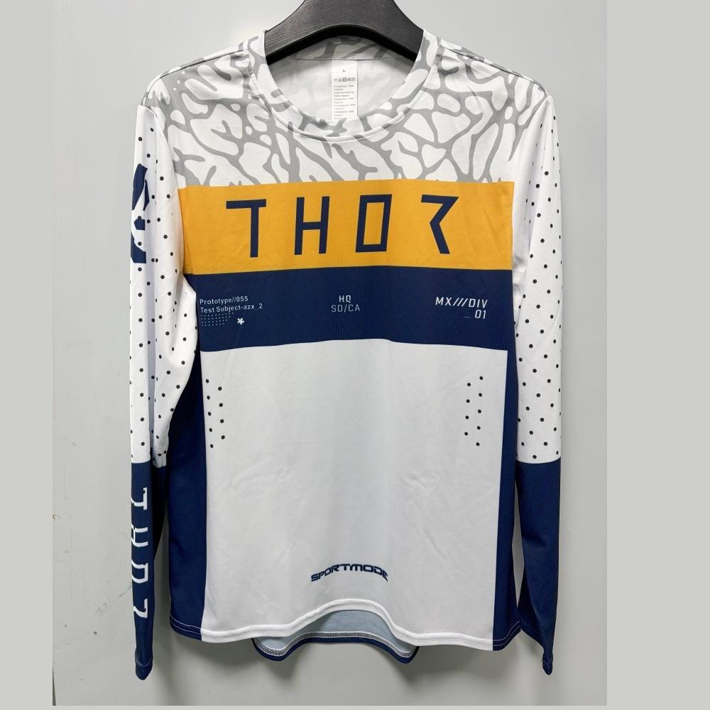 2026 Racing MX Motocross Jersey Long Sleeve Downhill Ciclismo Motorcycle Cycling MOTO BMX T-Shirt Bicycle Off-road MTB Clothing
