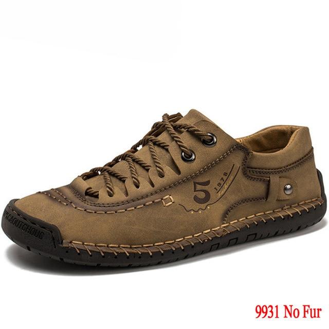Men Shoes Classic Men Casual Shoes High Quality Leather Men Moccasins Outdoor Breathable Men Flats Shoes  Men 'S Footwear