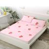 2Pcs/Set Cartoon Pattern Foldable Summer Cooling Sleeping Mat Air Conditioning Mat with Pillowcase