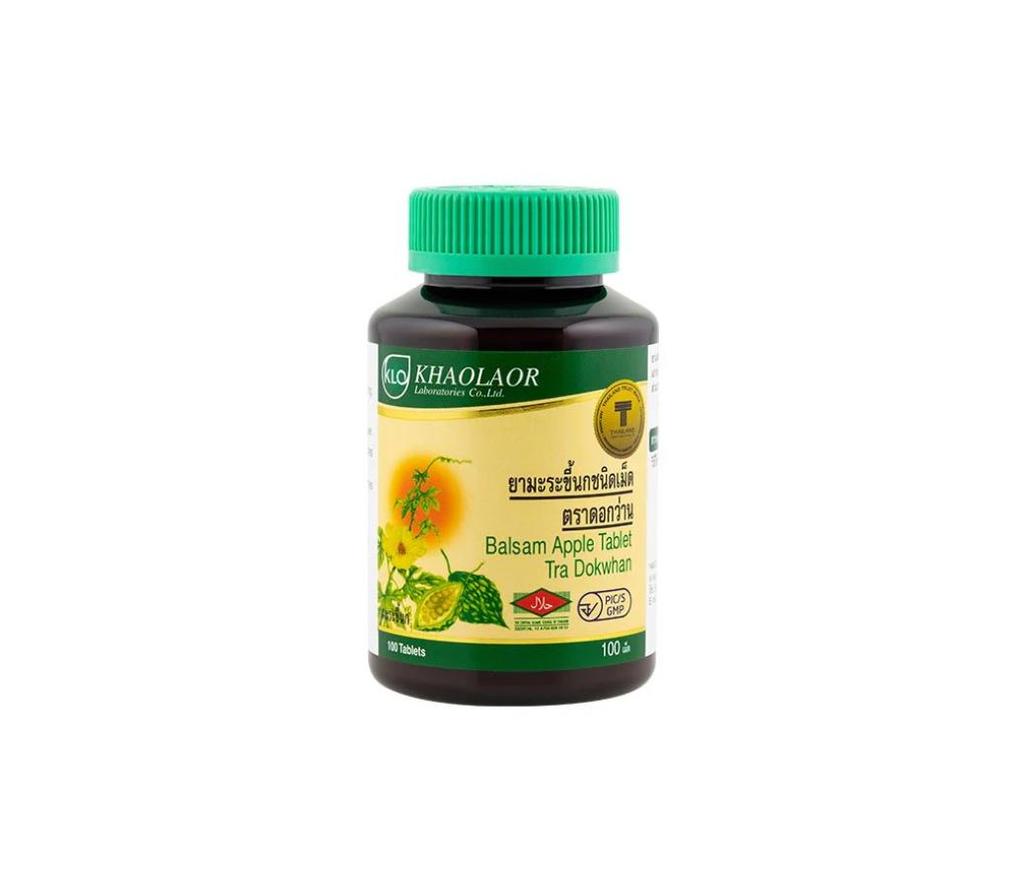 Khaolaor Balsam Apple Tablet Tra Dokwhan 100 Tablets