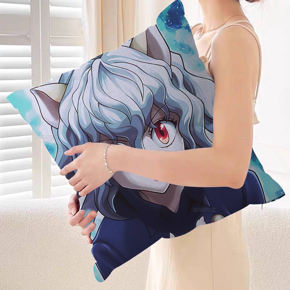 Anime Hunter X Hunter Personalized Pillow Cover Kids Bedroom Wild Party Decor Pillowcase kid Birthday shower Gift