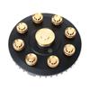 9 Cores Household Stove Accessories Stove Copper Nozzle Gas Stove Plate Fierce Fire Stove Part for Home Kitchens Outdoor