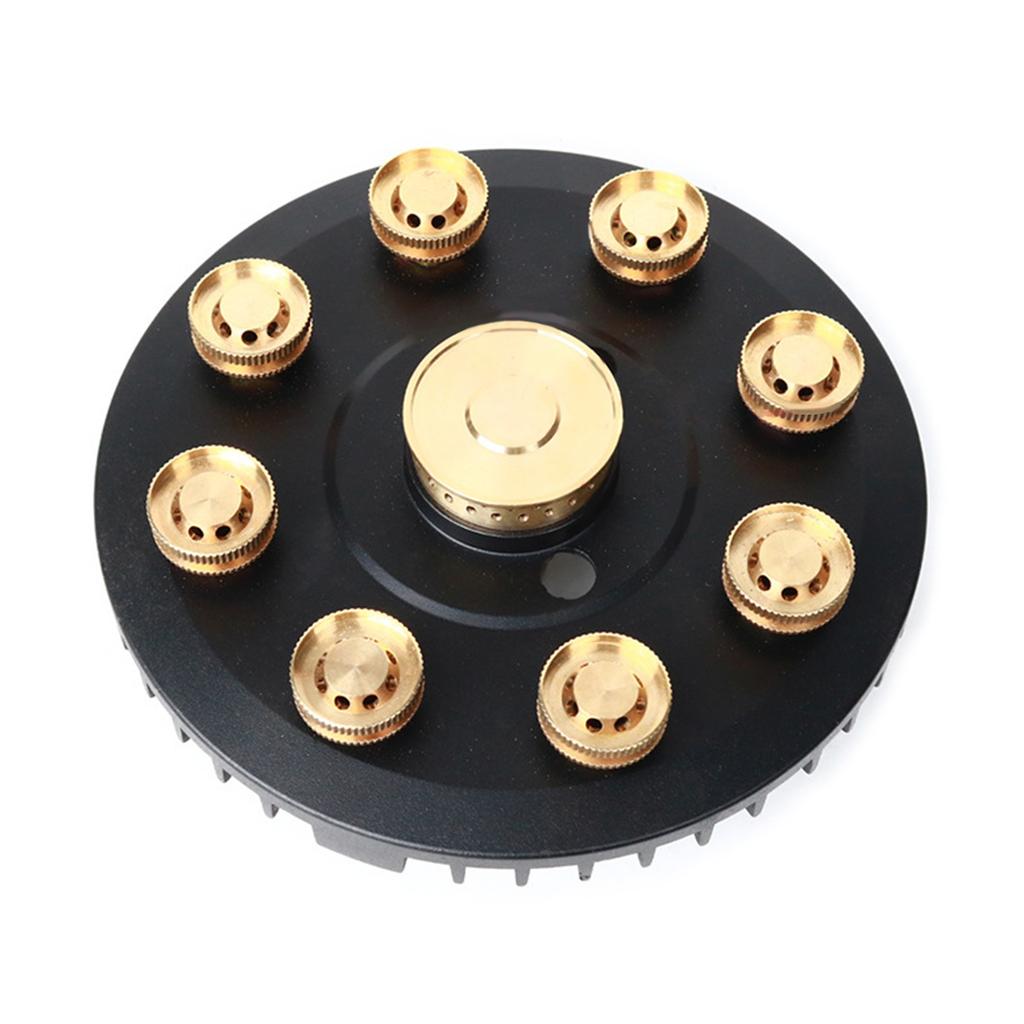 9 Cores Household Stove Accessories Stove Copper Nozzle Gas Stove Plate Fierce Fire Stove Part for Home Kitchens Outdoor