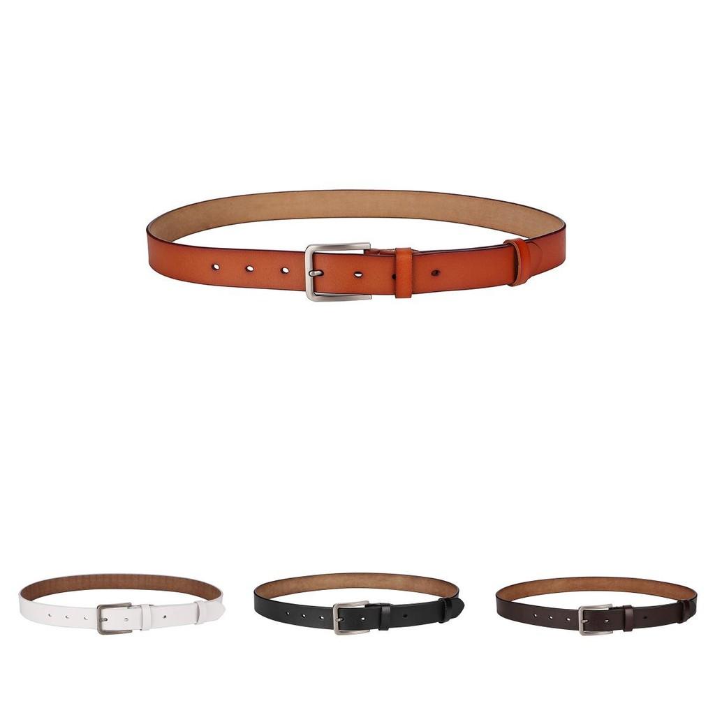 Mens Leather Belt With Twolayer Cowhide Material For Daily Casual Attire