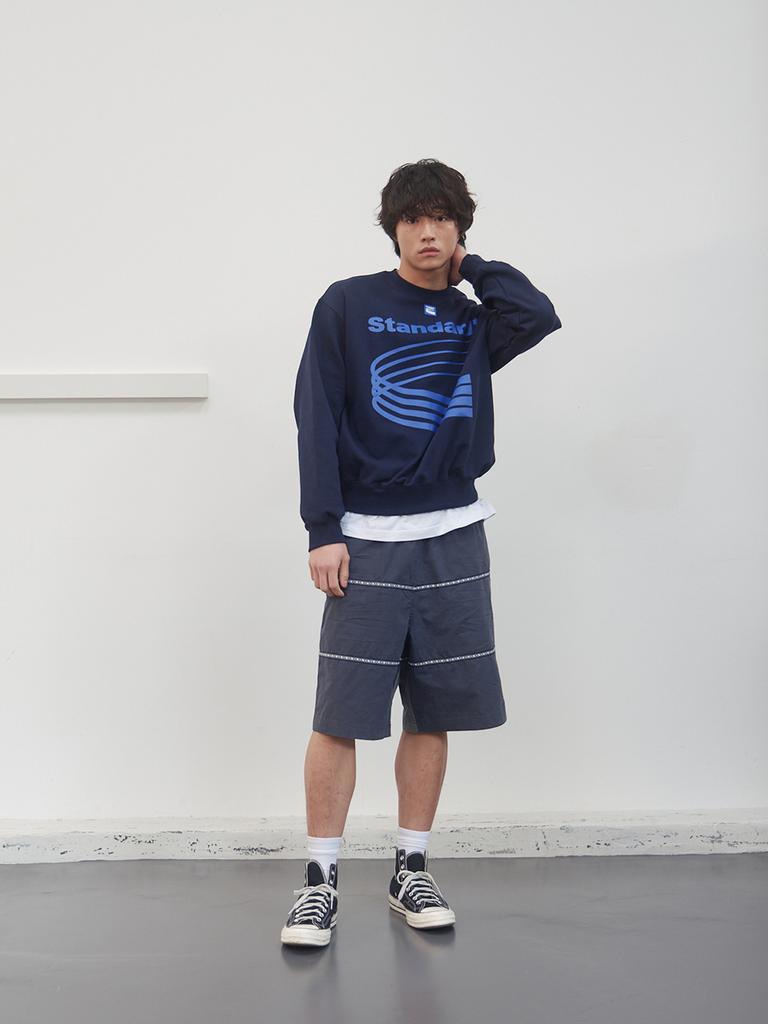 Gijunmaen Standard Pullover Navy