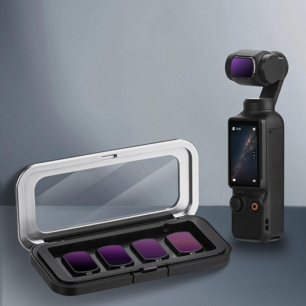 

Magnetic Filters Carrying Case for DJI Osmo Pocket 3 UV/CPL/ND Wide-angle Lens SD/TF S