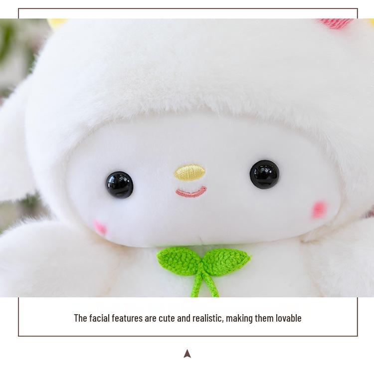 Adorable Cartoon Sheep Plush Toy - Children's Birthday Companion Gift