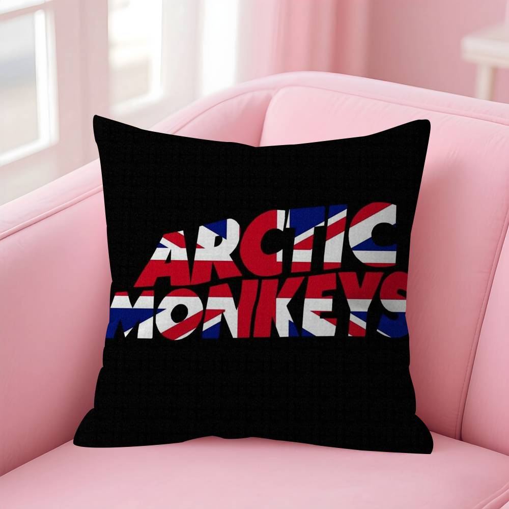 A-Arctic Rock Monkeys Band Cushion Cover Car Throw Pillow Case For Sofa Car Christmas Gift