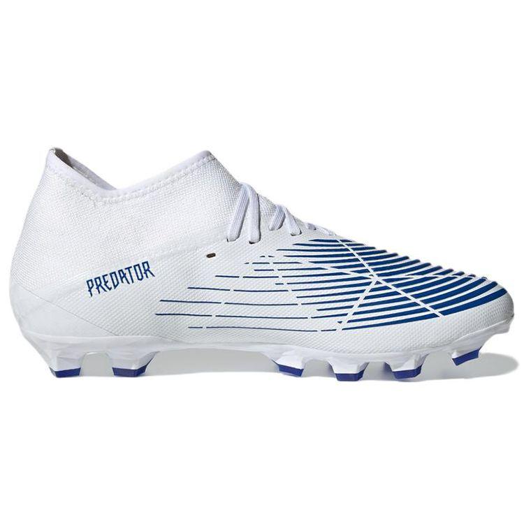Adidas Predator Edge.3 MG Soccer Shoes Men Footwear White Blue GY8057