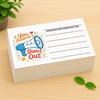 100pcs Positive Encouragement Cards for Teachers And Staff Colorful Motivational Thank You And Recognition 'You Deserve It!'