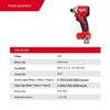 Milwaukee 18V Brushless Cordless Drill and Impact Driver Kit CN plug (adapter included)