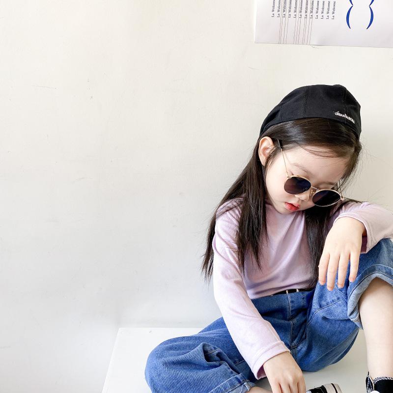 2021 Autumn Kids' High Neck Modal Long Sleeve Base Layer