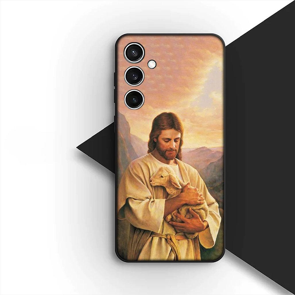 

Jesus Christ God Christian Cross Cover for Motorola Moto G86 G57 E14 E15 G14 G34 G67 G13 G24 A54 G15 Power E22 Coque Phone Case Motorola Moto E15