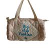 Playful Floral Print Childrens Crossbody Bag Eyecatching Cylinder Shoulder Bag Kids For