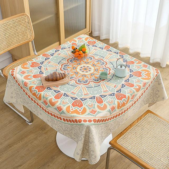 Boho Ethnic Style Tablecloths Home Square Decorative Tablecloths Rectangular Dining Room Party Wedding Decorations Manteles