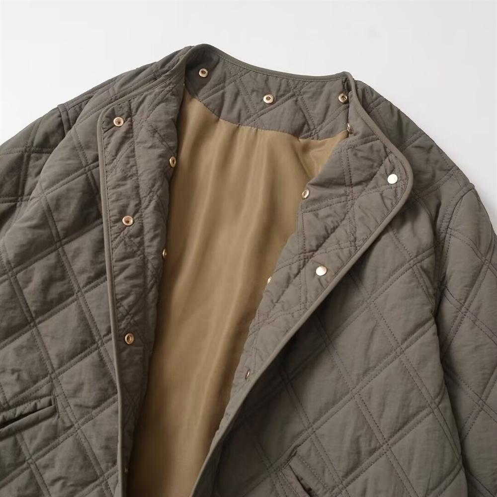 Women's Autumn/Winter 2024 Versatile Hooded Cotton Jacket