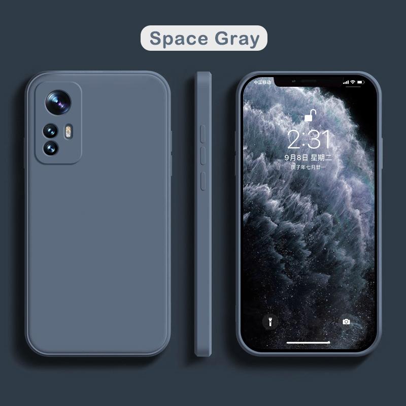 Pouzdro Mi 12 Mi12 12X 12S Lite Ultra Pro čtvercový tekutý silikonový měkký kryt pro Xiaomi Mi 12 Mi12 Lite 12X 12S 12 S Ultra Pro 12Pro