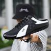 Men Slippers Fashion Luxury Brands Casual Shoes New Baotou Warm Flats Shoes Loafers Sneakers Summer Section Baotou Half Slippers