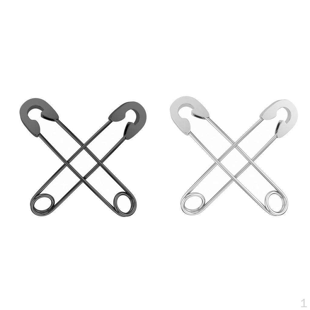 

Набор из 4 разноцветных серег в стиле панк