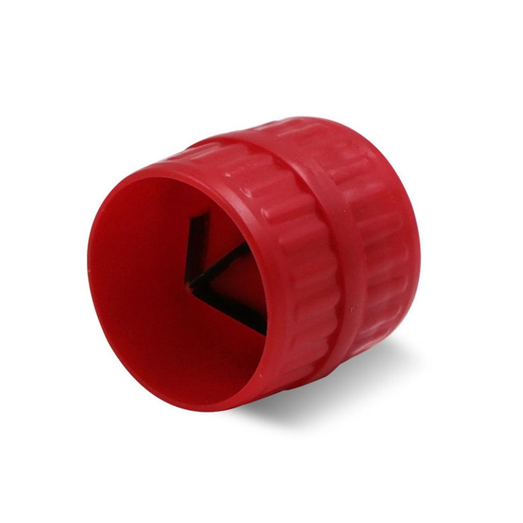 Inner & Outer Pipe Reamer Tool Professional Metal Chamfering Device 3/16" -1-1/2" (5-38MM)(Red) PVC Pipe Deburring Tool