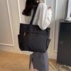 All-matching Women's Tote Bag Nylon Shoulder Large-capacity Commuting Casual Solid Color Simple Portable Female