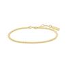 [Worn by Jang Nara, Solar] Gold Bead 925 Silver Bracelet B063-03G