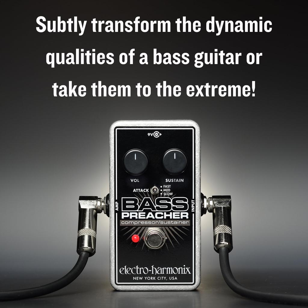 Bass Preacher Kompressor Effekte Electro-Harmonix (Basspedal)