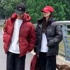 2025 men's and women's padded jackets thickened winter new Korean version loose student couple padded jacket
