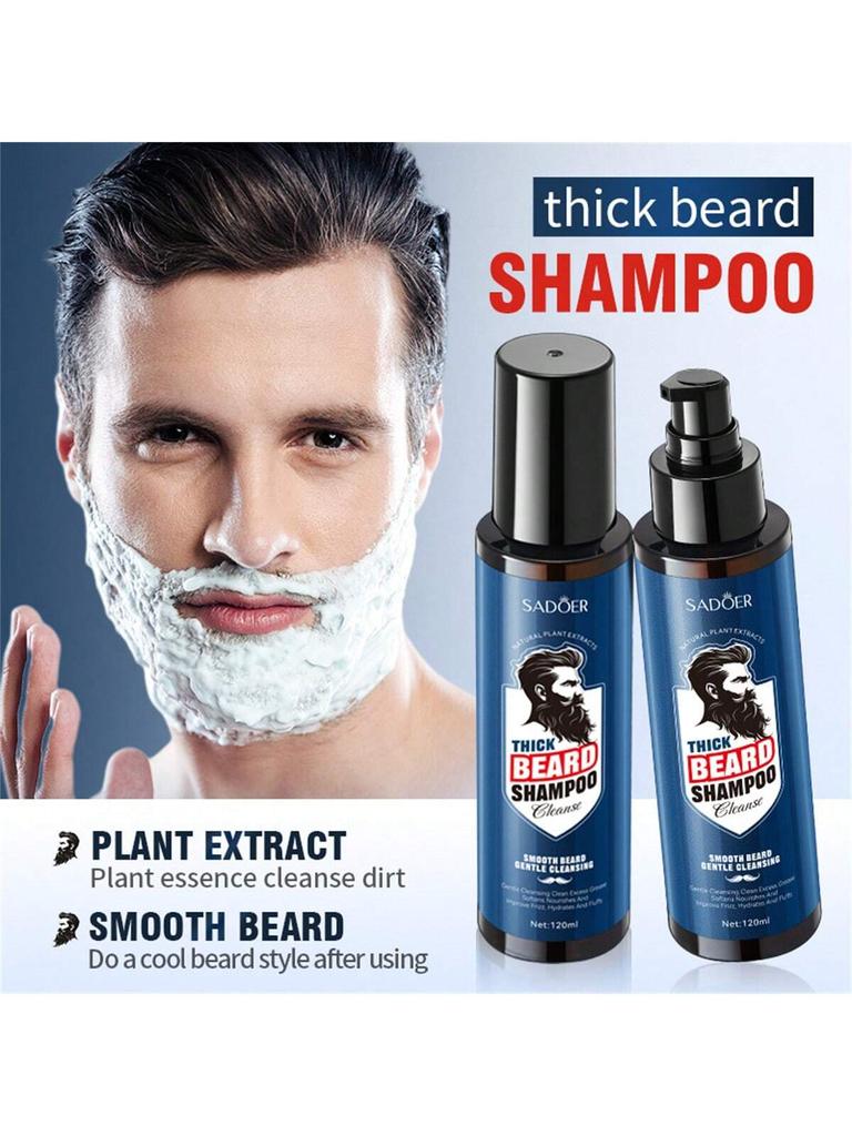 1PC Beard Shampoo For Deep Cleaning And Beard Care