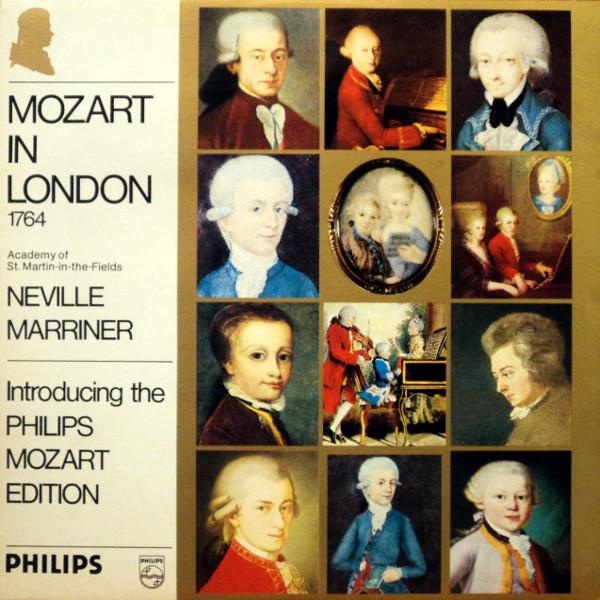 

LP Record WOLFGANG AMADEUS MOZART THE ACADE Mozart In London 1764 6833222 Philips UK Classical Used