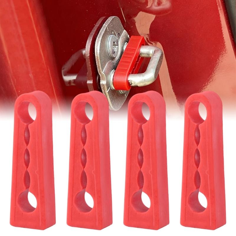 Door Lock Damper Buffer Deadener Seal Shock Absorbing Damping Protector Damping Protector Rubber Pad