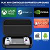 Elekasumi Smartphone Controller Compatible with RGB Game Supports Xbox Mobile Hall Rapid Vibration Low Case Smartphone Compatible Case (with Case) -