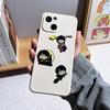 Character Metal Mobile Phone Sticker Refrigerator Sticker Alloy Dripping Oil DIY Accessories Without Needle Badge