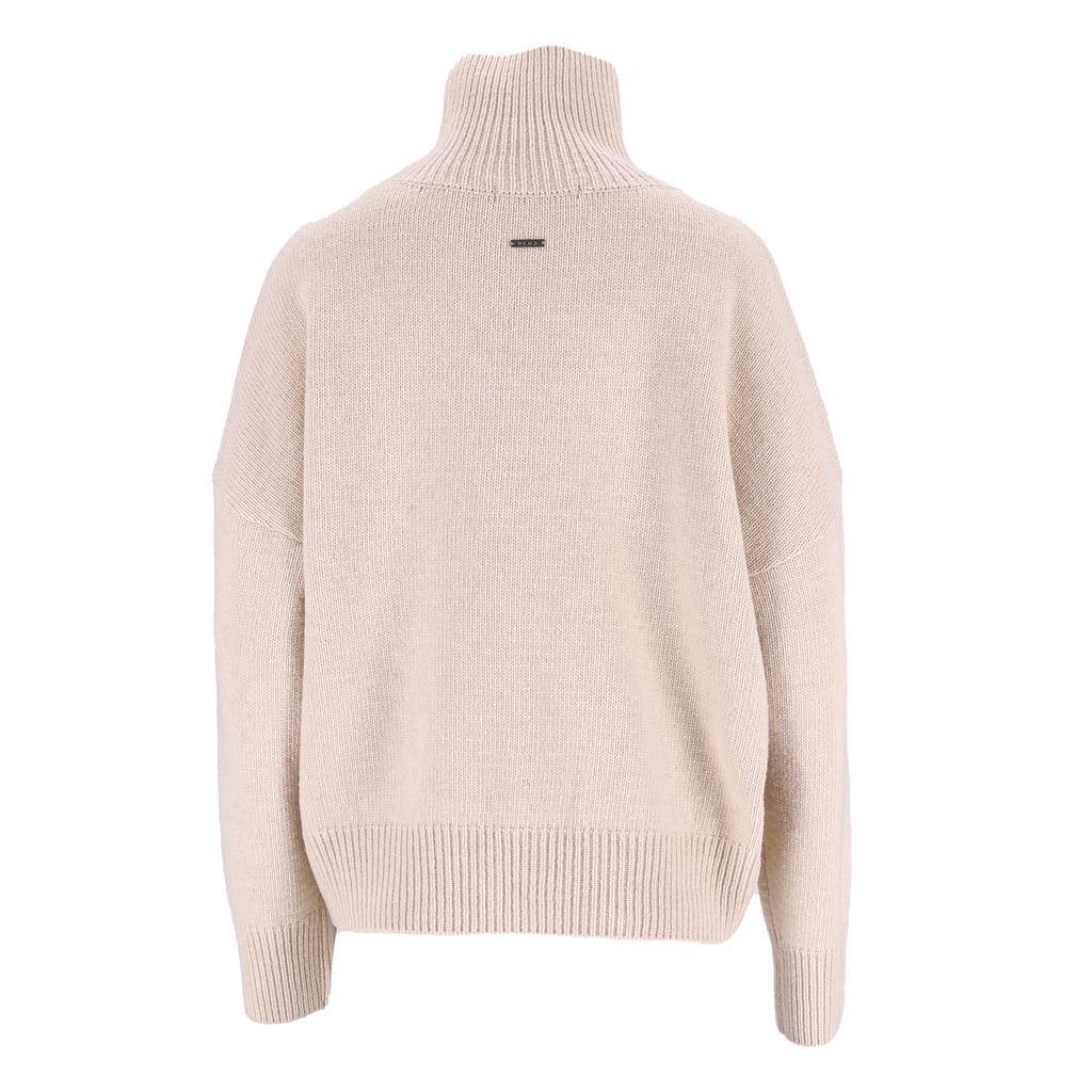 ACUD Wool Turtle Neck Knit_Oatmeal