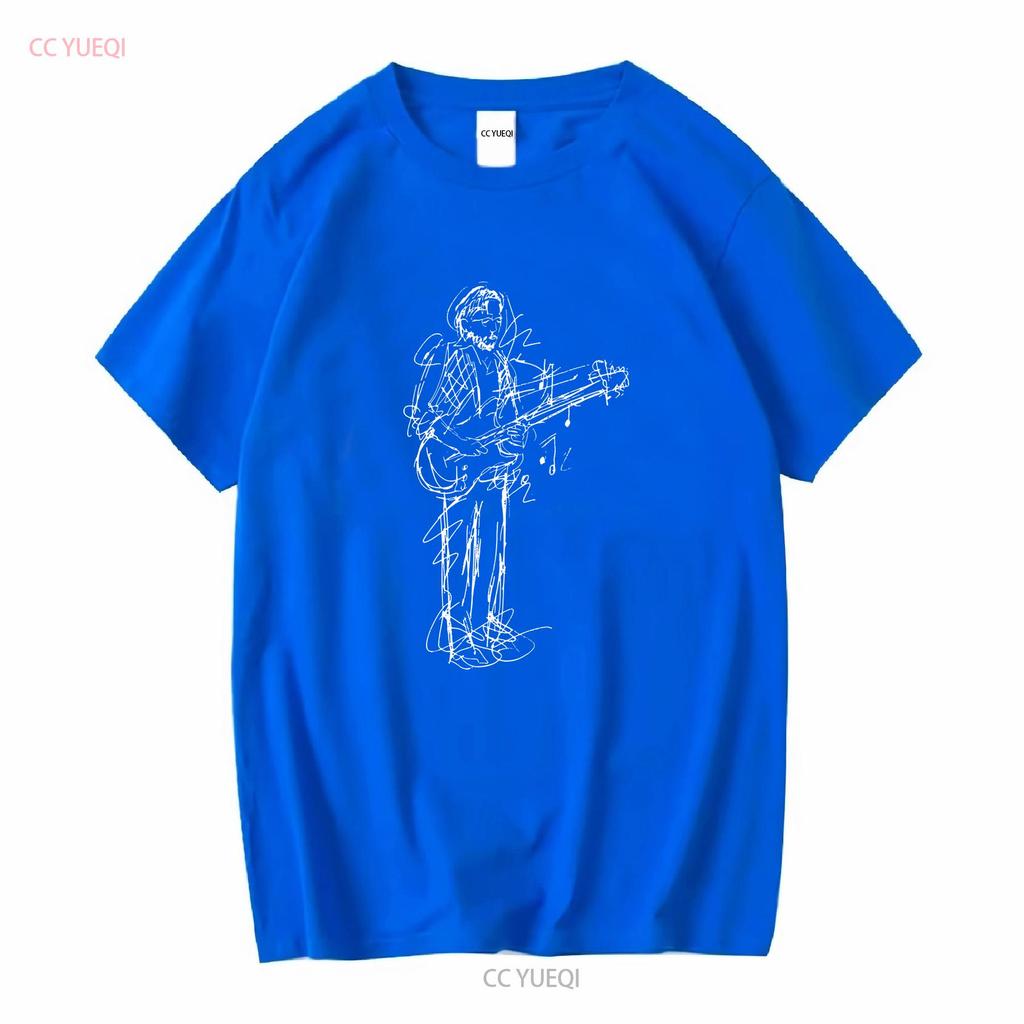 Eric Clapton Rock T Shirt Mens s for men Fairwear Approved Cotton long or short sleeves vintage Washed Breathable Stretched