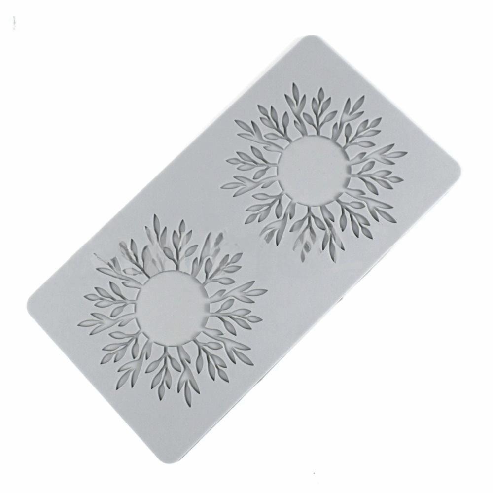 Non-Stick Dessert Decorating Mold Food Grade Fondant Mold Thin Cake Lace Mold  Cake Decorating