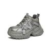 Tianmei Yi 2024 Winter New Fashionable, Casual, Versatile Retro Female Dad Shoes KG058DM4