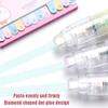 DIY Scrapbooking Dot Glue Press Type Double Sided Adhesive Glue Tape  Student Stationery