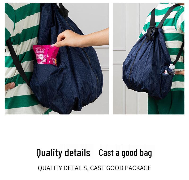 Waterproof Foldable Backpack for Men and Women - Large Capacity Outdoor Travel Casual Bag