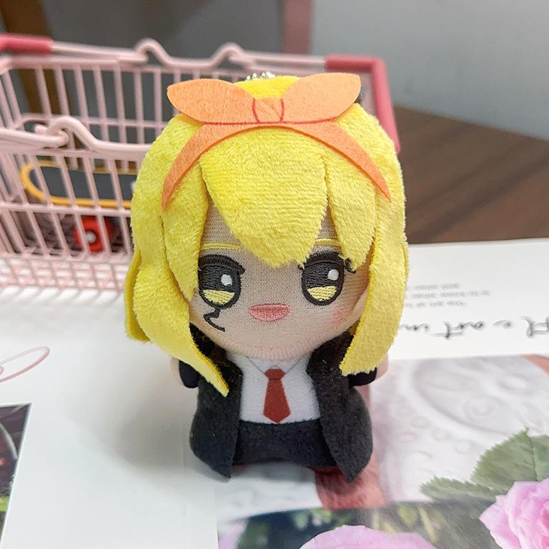 10cm Mashle Magic and Muscles Plush Toy Keychain Lemon Lance Dart Bag Pendant Gift