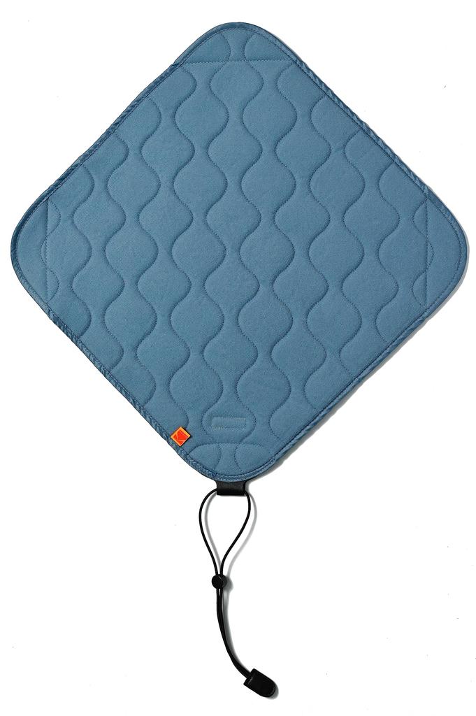 Kodak Camera Wrap Size L Protective Cloth for SLR Cameras and Tele Lenses 38.5x38.5cm - Waterproof, Scratch-proof, Dust-proof (Steel Blue) [One Item]