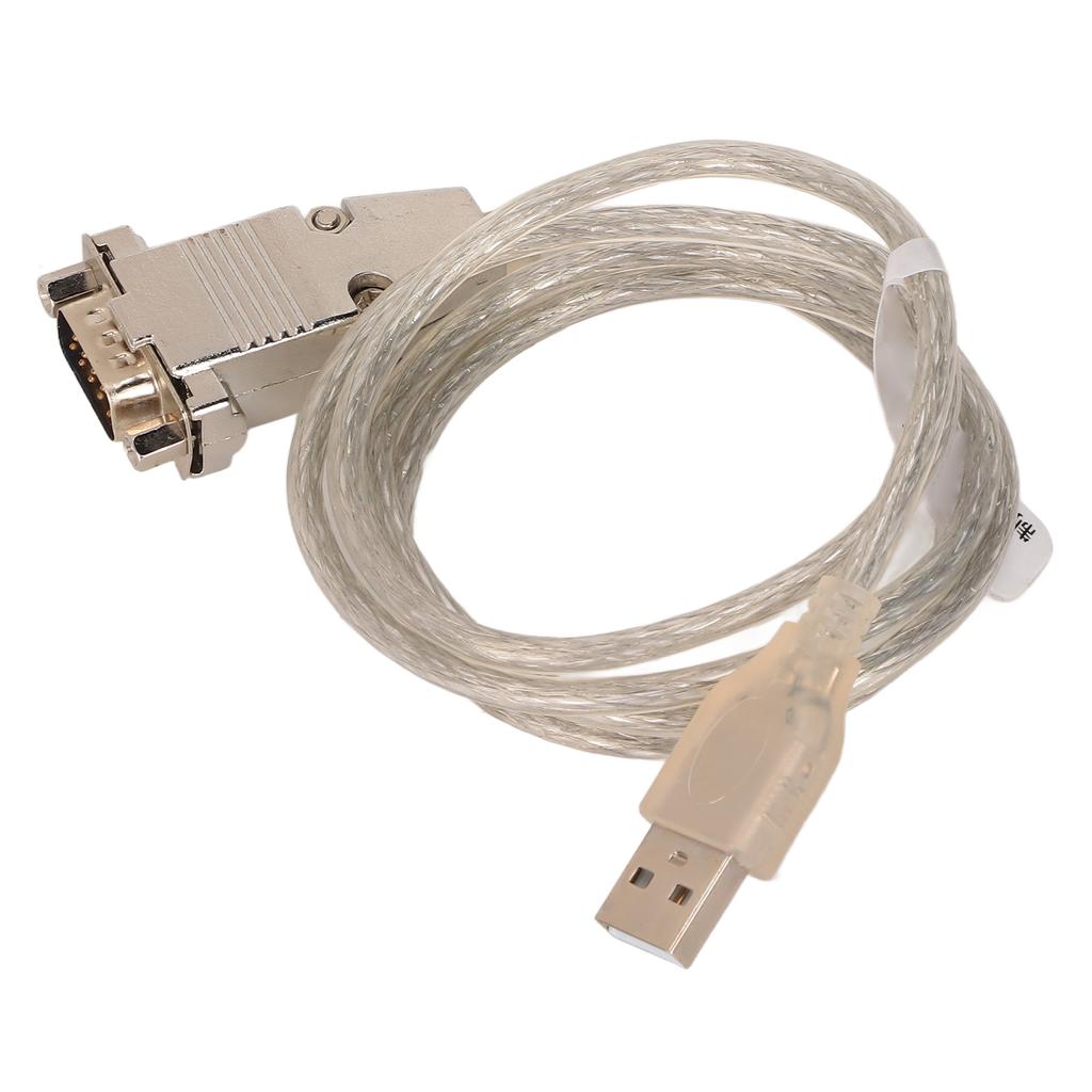 USB to Serial Adapter Industrial Grade Metal Shell USB Serial 9 Pin RS‑232 Serial Converter Cable