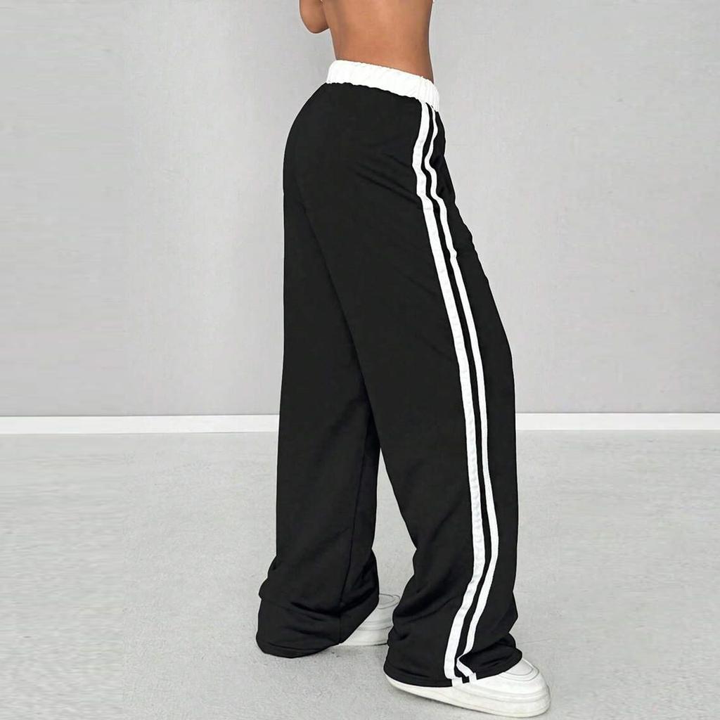 Spodnie damskie proste, modne, casualowe, spodnie Nine Point Harlan