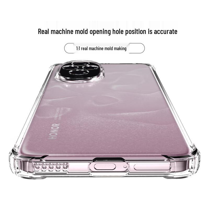 Yiou Ultra-Thin Clear TPU Phone Case for Honor