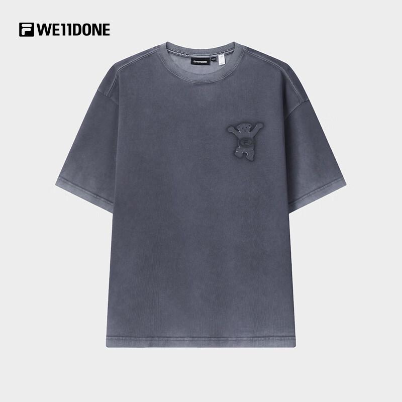 FILA x WE11DONE Men s Cotton Knit T-Shirt 36