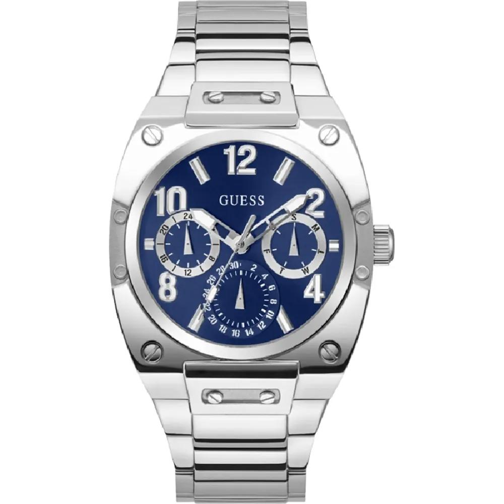 GUESS Dress Blue Stainless Steel Gents Quartz GW0624G1 синий